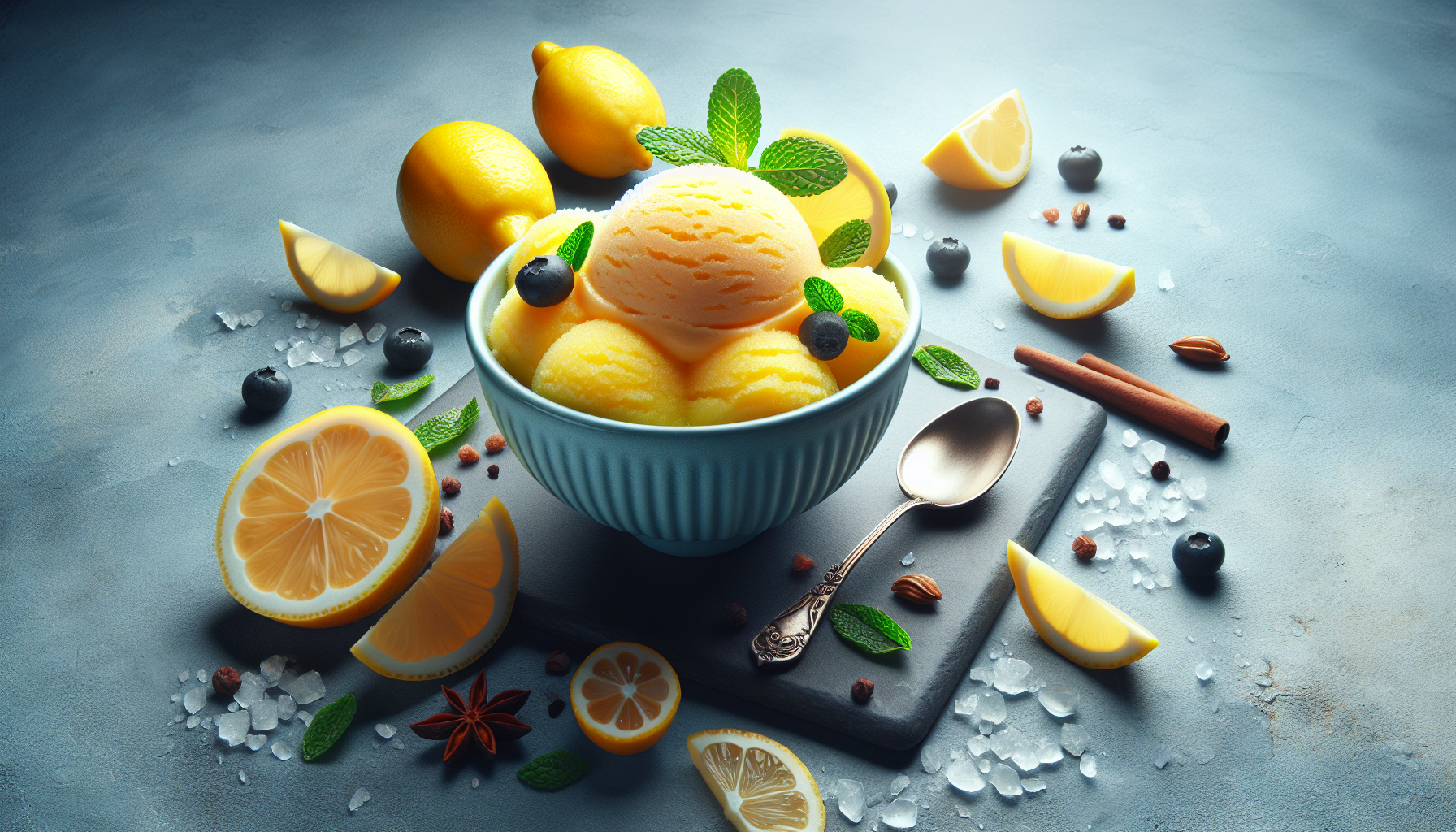 sorbetto al limone ricetta